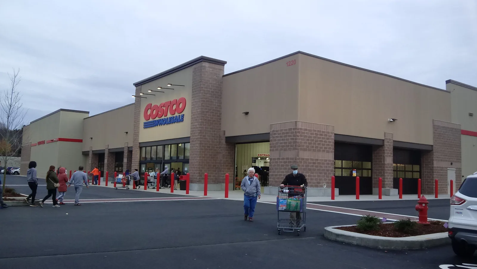 A Costco warehouse store in another state. The picture does not show the planned Asheville store.