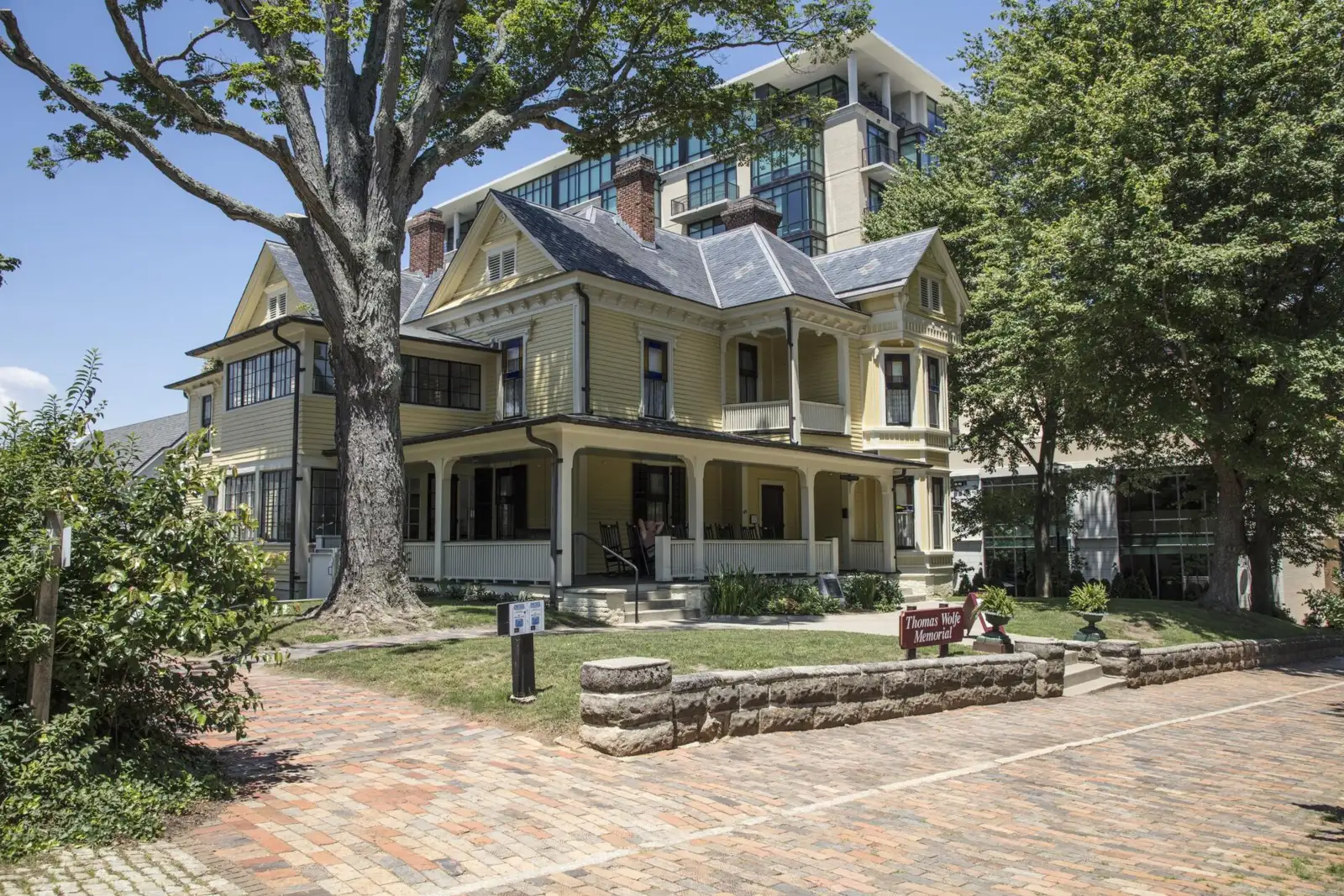 The Thomas Wolfe Memorial on North Market Street in Asheville, the boardinghouse where the author grew up.