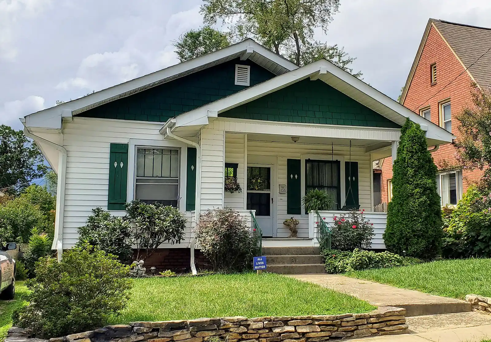 A house on Norwood Avenue in Asheville's Norwood Park neighborhood.
