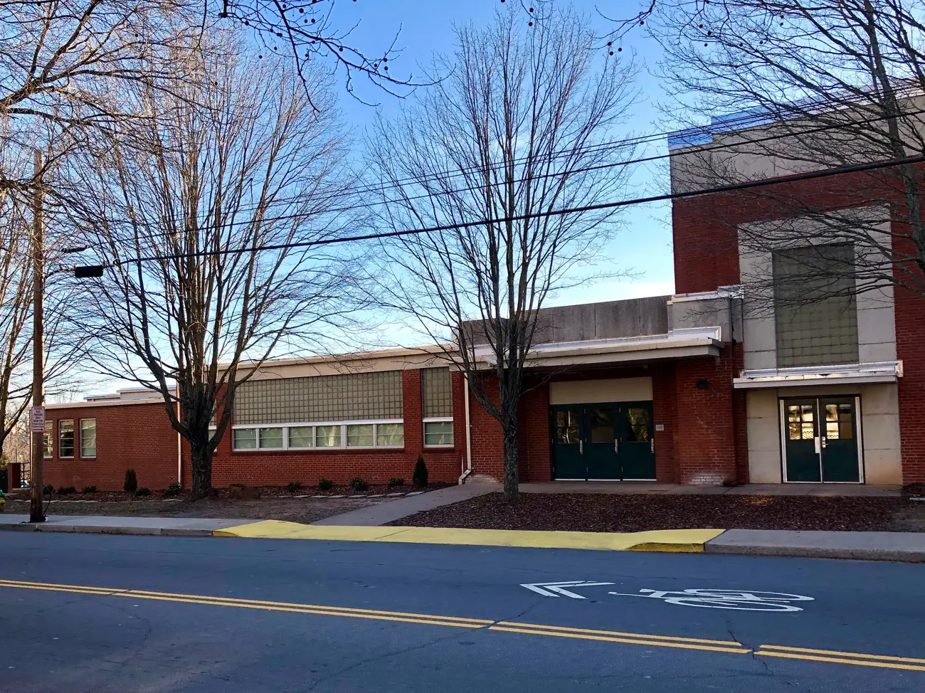 The William Randolph school building on Montford Avenue, home of the Asheville City Schools Education and Career Academy